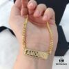 APM Monaco French-style Luxury Rose Gold Amour Letter Pendant Necklace - Christmas Set