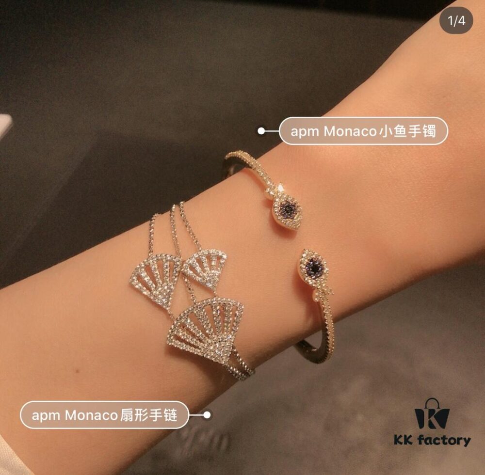 692fec0199f2d84055c8cd91 APM Lucky Little Fish Bracelet