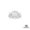 692fec2b99f2d84055c8cde5 APM Monaco White Mother-of-Pearl Ring Original Set Newly Released