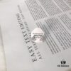 692fec3499f2d84055c8cdf1 APM Monaco Marquise Crystal Stud Earrings and Ring Set