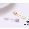 692fec3a99f2d84055c8ce00 APM Monaco Pin Stud Earrings, Fashionable and Minimalist Design, Elegant and Versatile Small Exquisite Women's Style