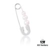 692fec3f99f2d84055c8ce0c APM Monaco Pearl Pin Earrings, Stylish and Versatile Fashion Design, Wearable in Multiple Ways