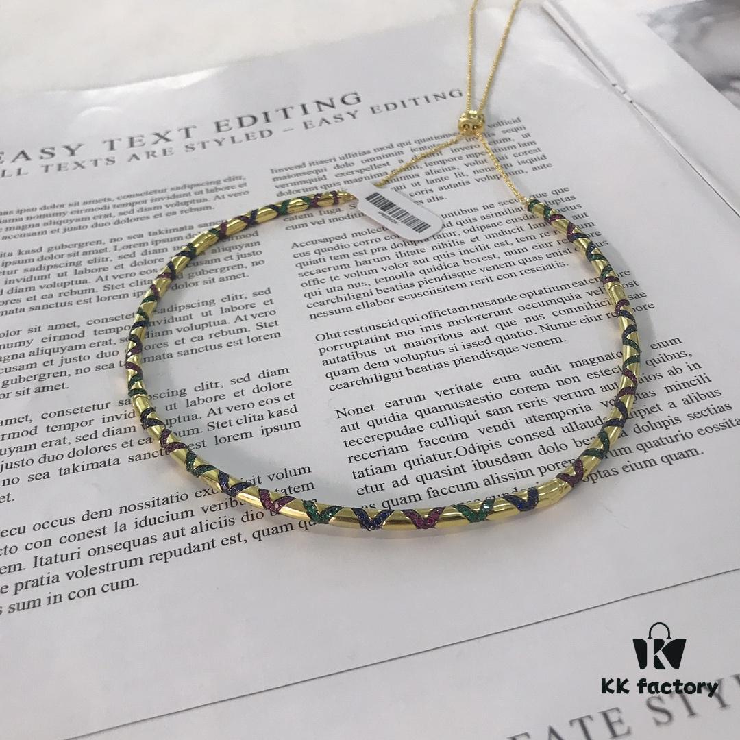 692fec4599f2d84055c8ce1c APM Monaco Colorful Tribal Choker Necklace with Adjustable Pendant Chain, Avant-garde Retro Design for Women