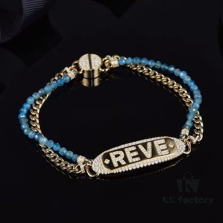 692fec4899f2d84055c8ce24 APM Monaco Letter Bracelet, Stylish and Minimalist Fashion Design for Women, Versatile and Elegant Accessory 8636110