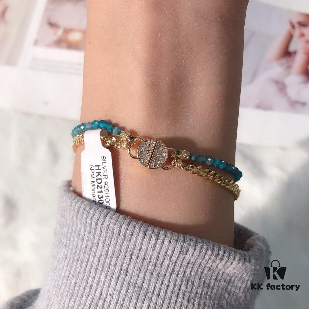 692fec4c99f2d84055c8ce2c APM Monaco Letter Bracelet, Stylish and Minimalist Fashion Design for Women, Versatile and Elegant Accessory 8636110