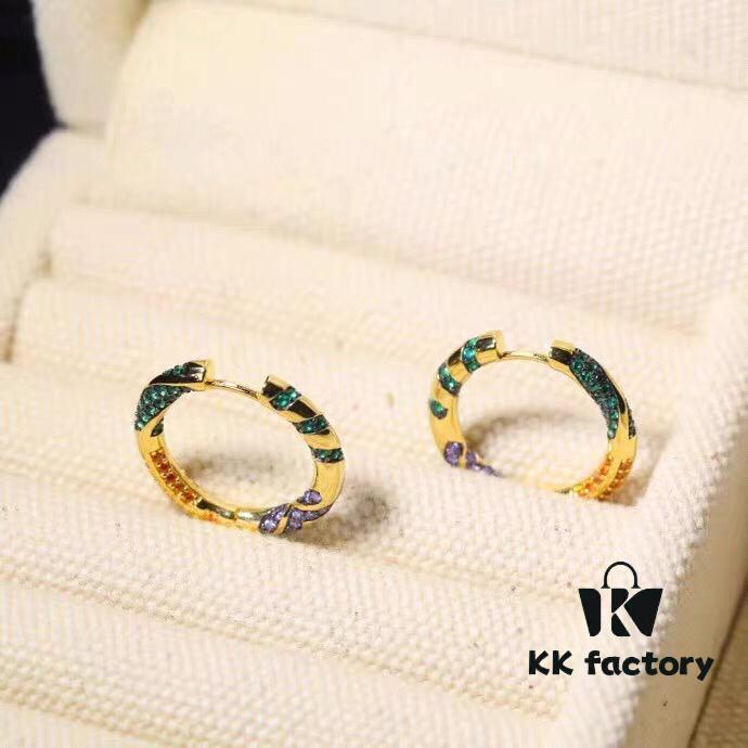 692fec5199f2d84055c8ce3a APM Monaco Colorful Tribal Earrings, Stylish and Fashionable Women's Everyday Wear