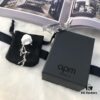 APM Monaco Olive Branch Bracelet and Earrings/Ear Clips Set