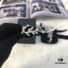 APM Monaco Olive Branch Bracelet and Earrings/Ear Clips Set