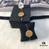 APM Monaco Orange Bracelet and Earrings Set
