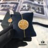 APM Monaco Orange Bracelet and Earrings Set