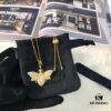 APM Monaco Bee Necklace and Stud Earrings – Original Set, New Release, Stylish and Trendy, Vintage INS Fashion, Versatile Design