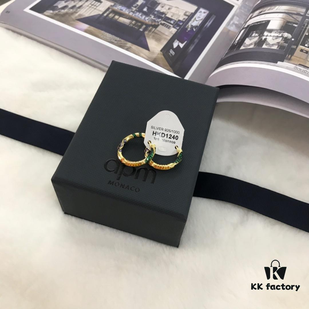 692fec7b99f2d84055c8ce89 APM Monaco Colorful Tribal Earrings, Stylish and Fashionable Women's Everyday Wear