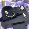APM Monaco Pearl Bracelet Ring Earrings, Minimalist Design with Indie Aesthetic