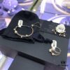 APM Monaco Pearl Bracelet Ring Earrings, Minimalist Design with Indie Aesthetic