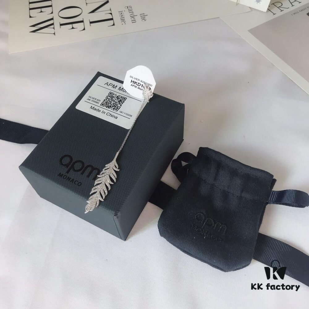 692fec8a99f2d84055c8ceaf APM Monaco Single Feather Original New Arrival Stylish and Trendy Unisex Design, Perfect Gift Choice