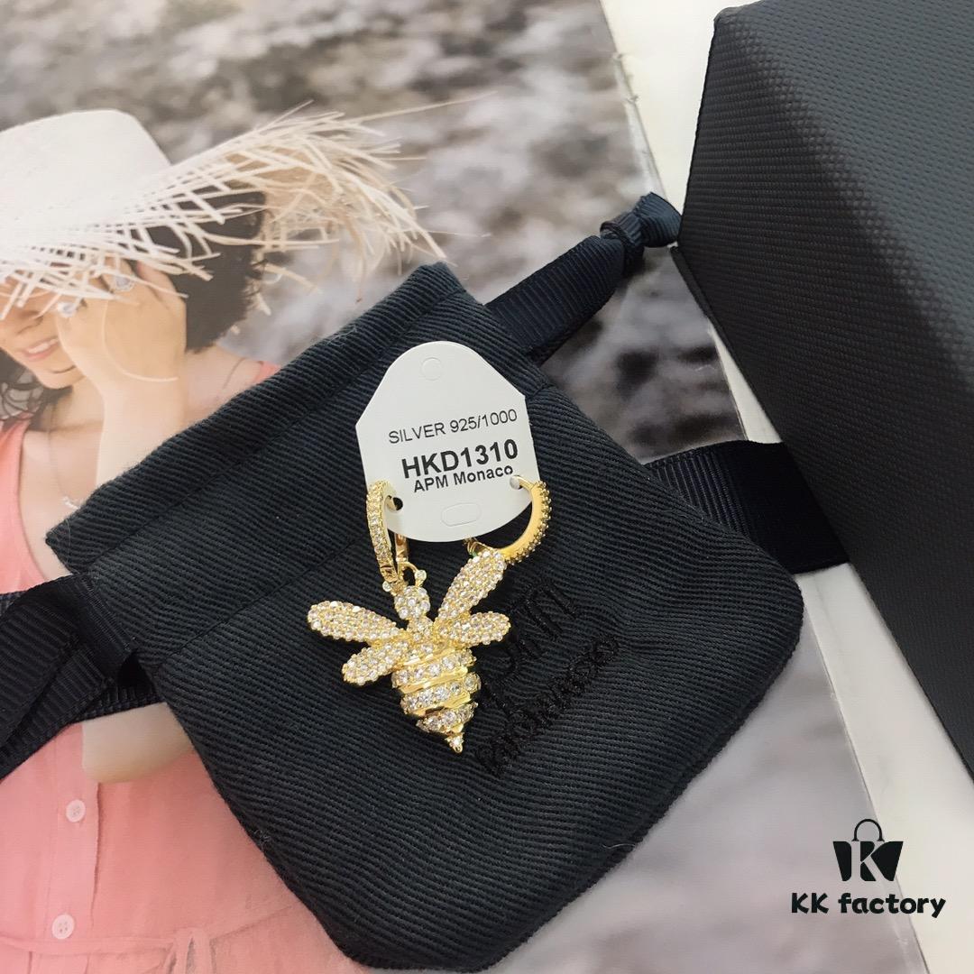 692fec9299f2d84055c8cec5 APM Monaco Bee Collection Bracelet 8335110 and Stud Earrings 8355085