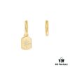 APM Monaco Union Flag Earrings, Stylish and Minimalist Design, Vintage Ins Fashion, Perfect Match for Any Occasion
