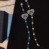 692fec9d99f2d84055c8cee4 APM Monaco Single Heart Turquoise Earring - Stylish and Trendy Fashion Accessory