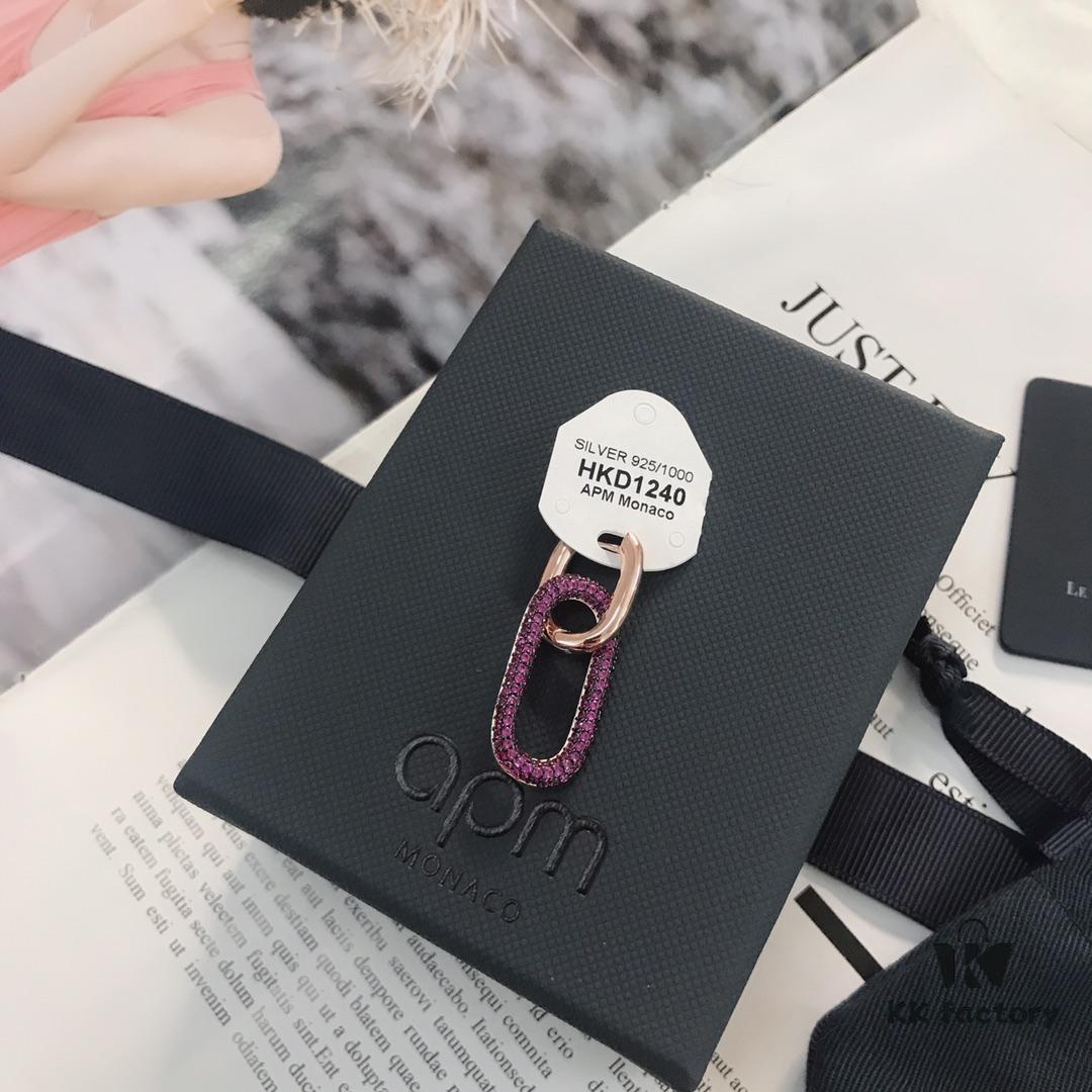 692feca399f2d84055c8cef2 APM Monaco Geometric Love Lock Bracelet Series Fashionable Women's Jewelry