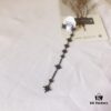 692feca999f2d84055c8cefe APM Monaco Asymmetric Long Shooting Star Earrings, Stylish and Minimalist Design for Women