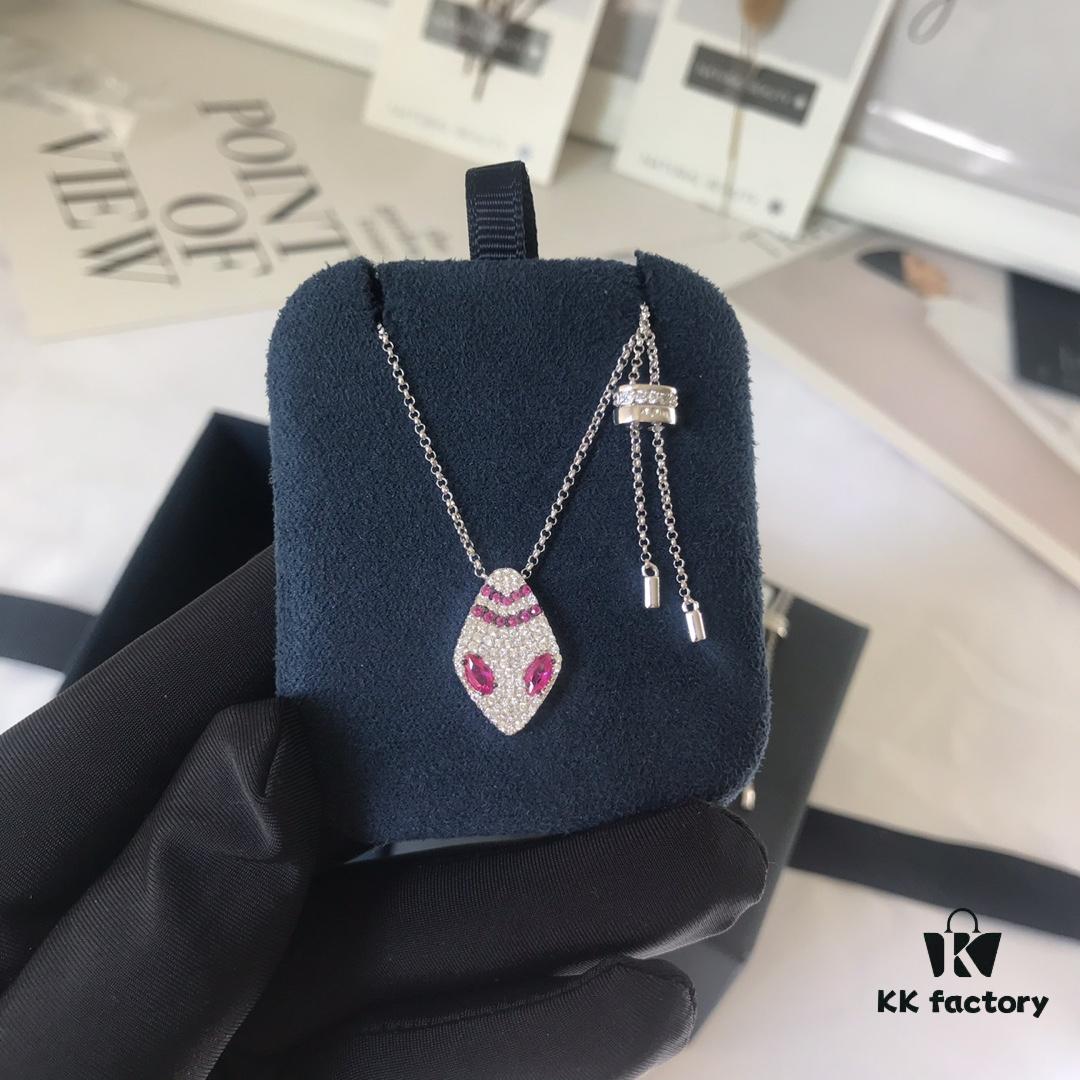 APM Monaco Snake Head Necklace