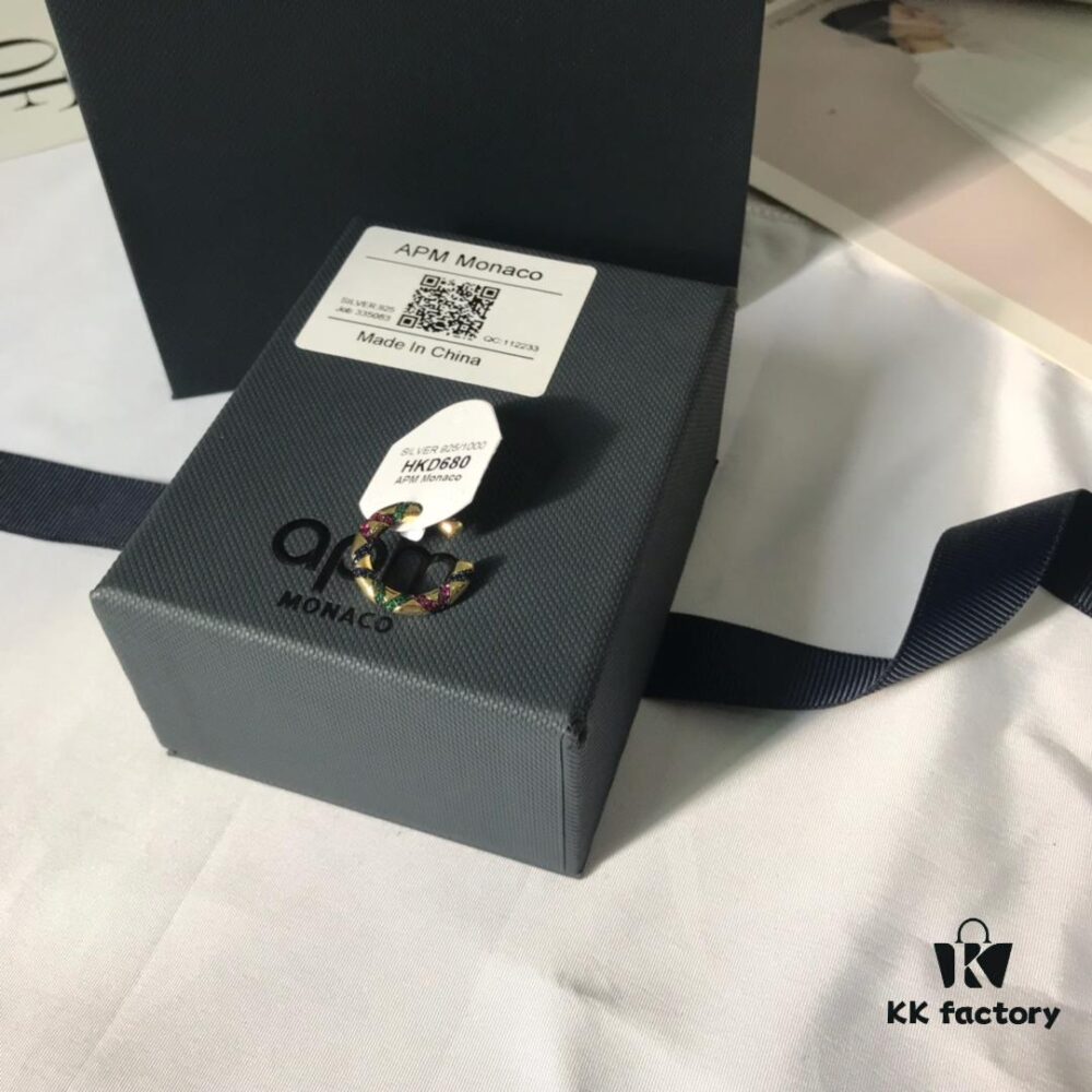 692fecba99f2d84055c8cf20 APM Monaco Ear Cuff Cartilage Clip, Stylish and Minimalist Design, Perfect Match for Any Look, Ideal Gift for Girlfriend or Valentine