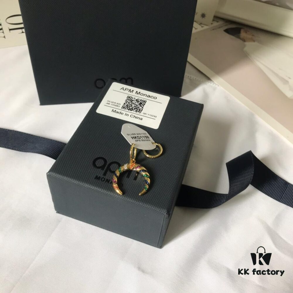 APM Monaco Colorful Tribe Earrings - Geometric Stylish Fashion Multi-match Design