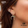 692fecc199f2d84055c8cf2e APM Monaco Colorful Tribe Earrings - Geometric Stylish Fashion Multi-match Design