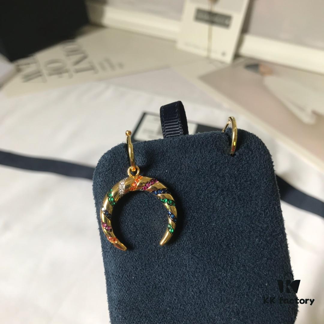 692fecc199f2d84055c8cf30 APM Monaco Colorful Tribe Earrings - Geometric Stylish Fashion Multi-match Design