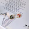 692fecda99f2d84055c8cf5b APM Monaco Single Franc Stud Earring - Fashionable, Trendy, and Vintage-Inspired
