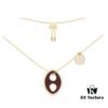 692fece599f2d84055c8cf76 APM Monaco Vintage-Style Enamel Necklace, New Arrival with Unique Design, Perfect Gift for Fall and Winter