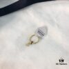 692fecec99f2d84055c8cf82 APM Monaco Single Heart Moon Earring - Stylish and Trendy, Ins-style Cool and Minimalist Design