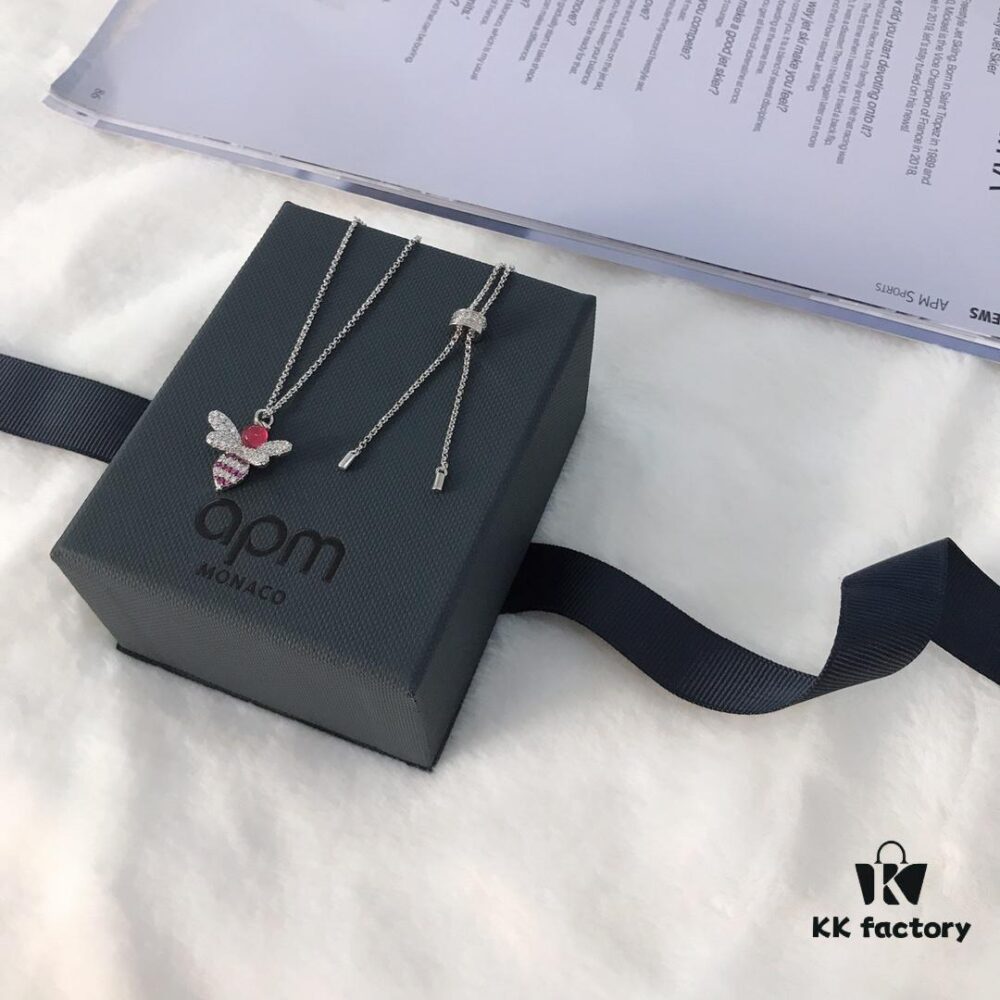 692fecfd99f2d84055c8cfa5 APM Monaco Bee Necklace, Original New Release, Stylish and Trendy Design, Perfect Gift for Girlfriend or Loved One