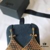 APM Monaco Triangle Tassel Earrings, Stylish and Trendy Women's Jewelry, Perfect Gift Choice