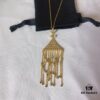 692fed0899f2d84055c8cfb9 APM Monaco Triangle Tassel Long Necklace, Fashionable and Unique Pendant Chain for Sweaters or Collarbone Style