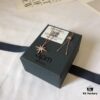 APM Monaco Rose Gold Union Flag Necklace, Stud Earrings, and Bracelet Original Set
