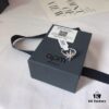 APM Monaco Union Flag Necklace, Earrings, and Ring Set