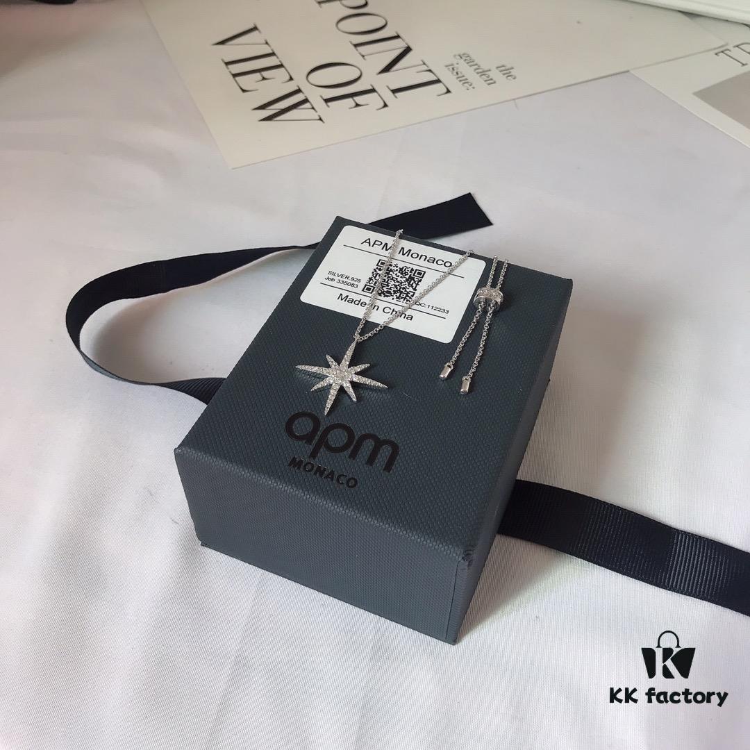 APM Monaco Union Necklace and Earrings Set