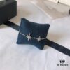 APM Monaco Rose Gold Union Flag Necklace, Stud Earrings, and Bracelet Set