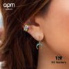 692fed3199f2d84055c8d012 November New Arrival 🌟 APM Monaco Single Colorful Striped Large Ear Cuff with Geometric Design, No Piercing Required Ear Accessory