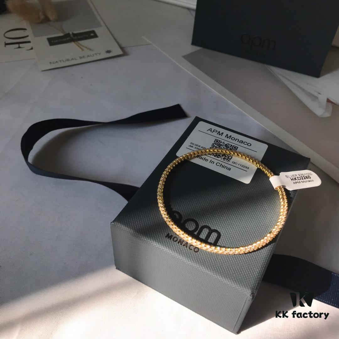 692fed5899f2d84055c8d05a Original New Launch 💗 APM Monaco Twisted Rope Diamond-Paved Bracelet, Stylish and Trendy, Versatile and Fresh Design