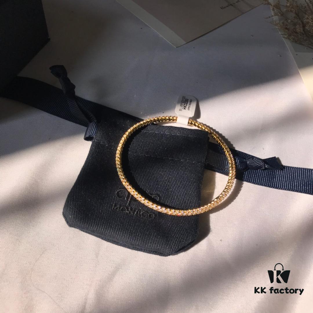 692fed5999f2d84055c8d05d Original New Launch 💗 APM Monaco Twisted Rope Diamond-Paved Bracelet, Stylish and Trendy, Versatile and Fresh Design