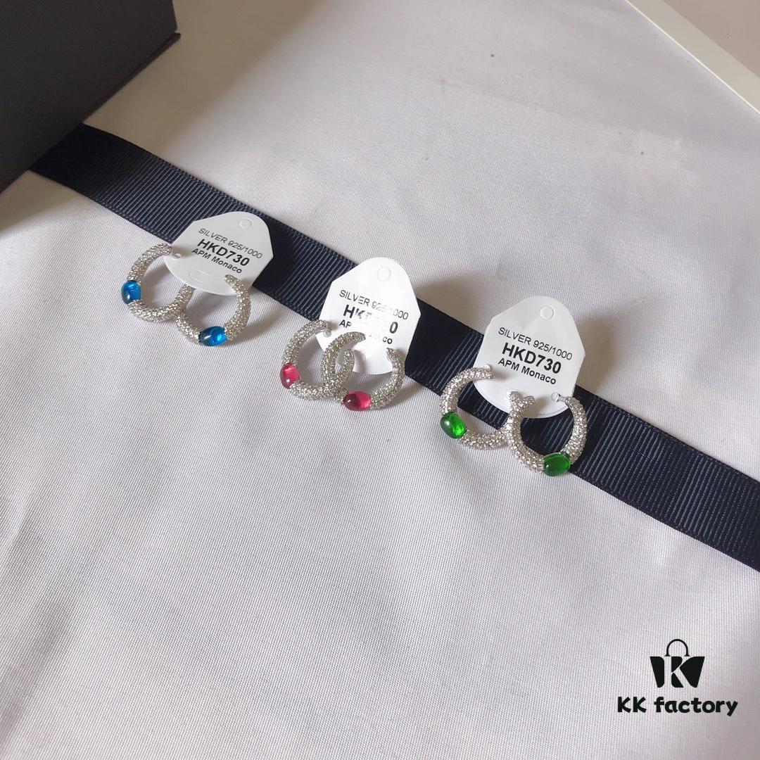 692fed6399f2d84055c8d06f APM Monaco Candy Earrings Studs, Stylish and Minimalist Design, Perfect Gift for Girlfriend or Valentine