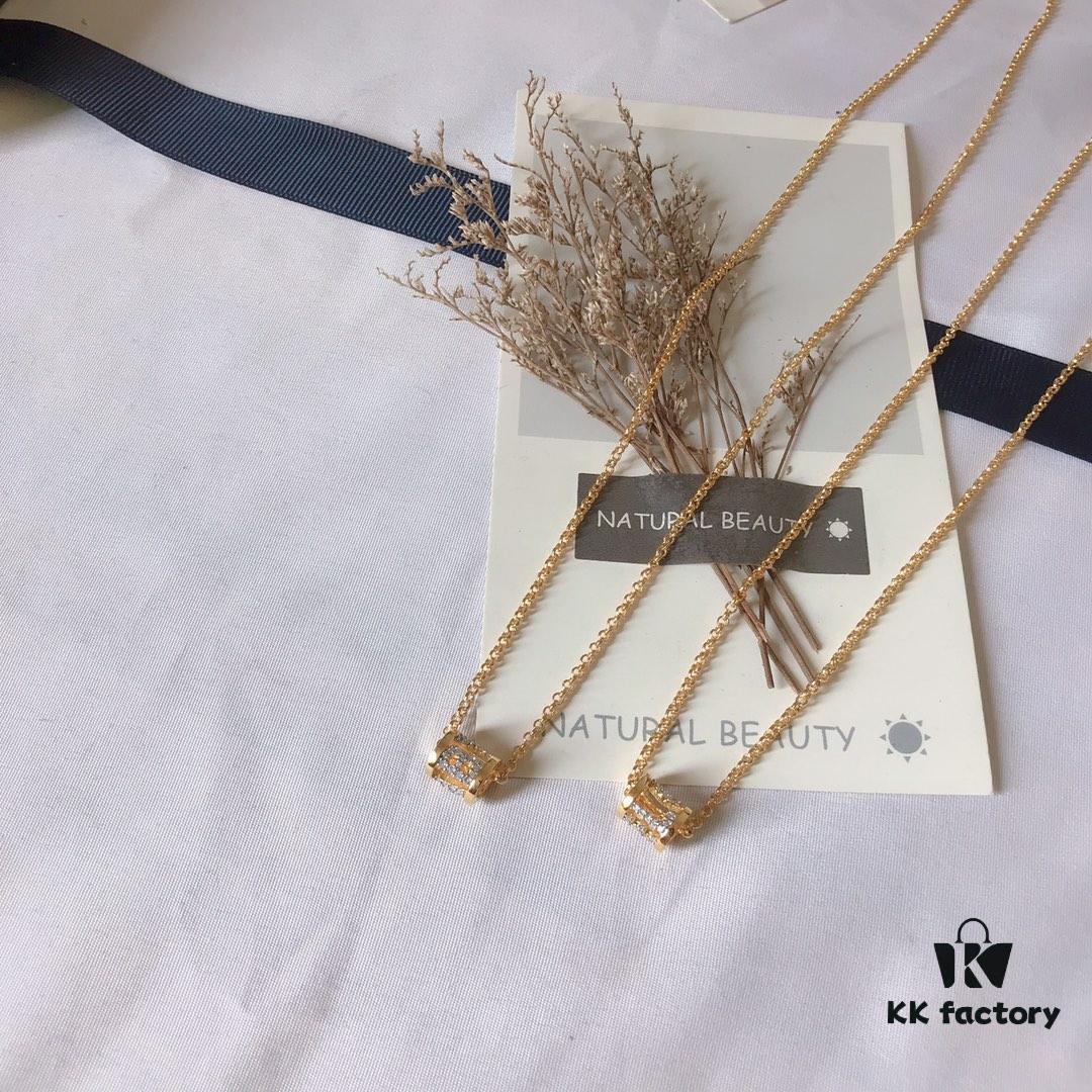 692fed6b99f2d84055c8d07f APM Monaco Letter Necklace 'BABY' 'LOVE' Personalized Fashion Minimalist Elegant Style