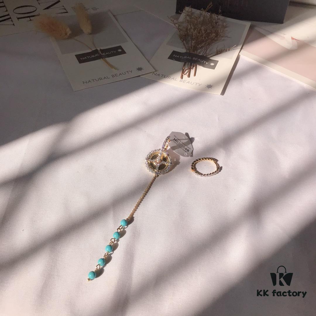 692fed8199f2d84055c8d0aa APM Monaco Large Hoop Earrings, Trendy and Stylish Hook Drop Earrings