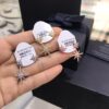 APM Monaco Six-Pointed Star Asymmetrical Earrings, Elegant Shooting Star Long Dangle Earrings for Women, Fashionable and Stylish Ear Jewelry