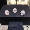 APM Monaco Six-Pointed Star Meteor Stud Earrings for Women, Classic and Versatile Jewelry, Simple and Elegant