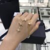 692fed8999f2d84055c8d0bd APM Monaco Hexagram Necklace with Crystals, Triple and Double Shooting Stars Pendant, Delicate Collarbone Chain, Elegant and Minimalist Design, Versatile and Stylish