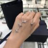 692fed8b99f2d84055c8d0c0 APM Monaco Hexagram Necklace with Crystals, Triple and Double Shooting Stars Pendant, Delicate Collarbone Chain, Elegant and Minimalist Design, Versatile and Stylish