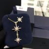 692fed8c99f2d84055c8d0c3 APM Monaco Hexagram Necklace with Crystals, Triple and Double Shooting Stars Pendant, Delicate Collarbone Chain, Elegant and Minimalist Design, Versatile and Stylish
